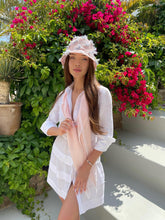 Load image into Gallery viewer, Rhombus Linen Scarf for Woman
