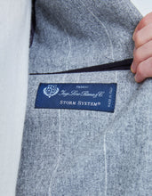 Load image into Gallery viewer, LUXURY PINSTRIPE STORM SYSTEM COAT
