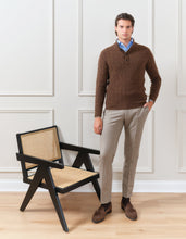 Load image into Gallery viewer, 100% ITALIAN CASHMERE CABLE SWEATER
