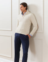 Load image into Gallery viewer, 100% ITALIAN CASHMERE CABLE SWEATER
