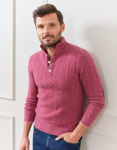 Load image into Gallery viewer, 100% ITALIAN CASHMERE CABLE SWEATER
