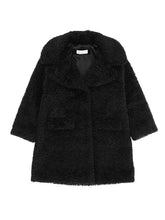 Load image into Gallery viewer, Lamb faux fur coat
