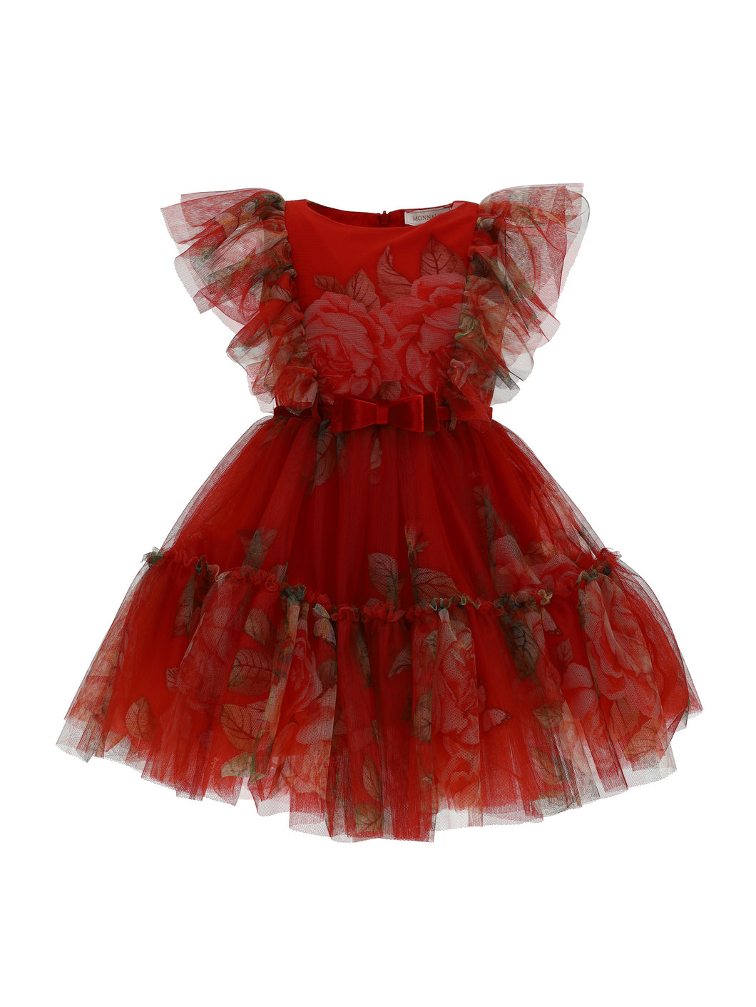 Floral tulle dress