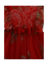 Load image into Gallery viewer, Floral tulle dress
