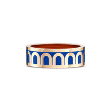 Load image into Gallery viewer, L&#39;Arc de DAVIDOR Ring MM, 18k Rose Gold with Lacquered Ceramic - DAVIDOR
