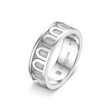 Load image into Gallery viewer, L&#39;Arc de DAVIDOR Ring MM, 18k White Gold with Satin Finish - DAVIDOR
