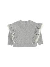 Load image into Gallery viewer, Cotton sweatshirt with rouches
