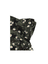 Load image into Gallery viewer, Camouflage jersey mock turtleneck
