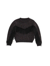 Load image into Gallery viewer, Knit sweater with tulle
