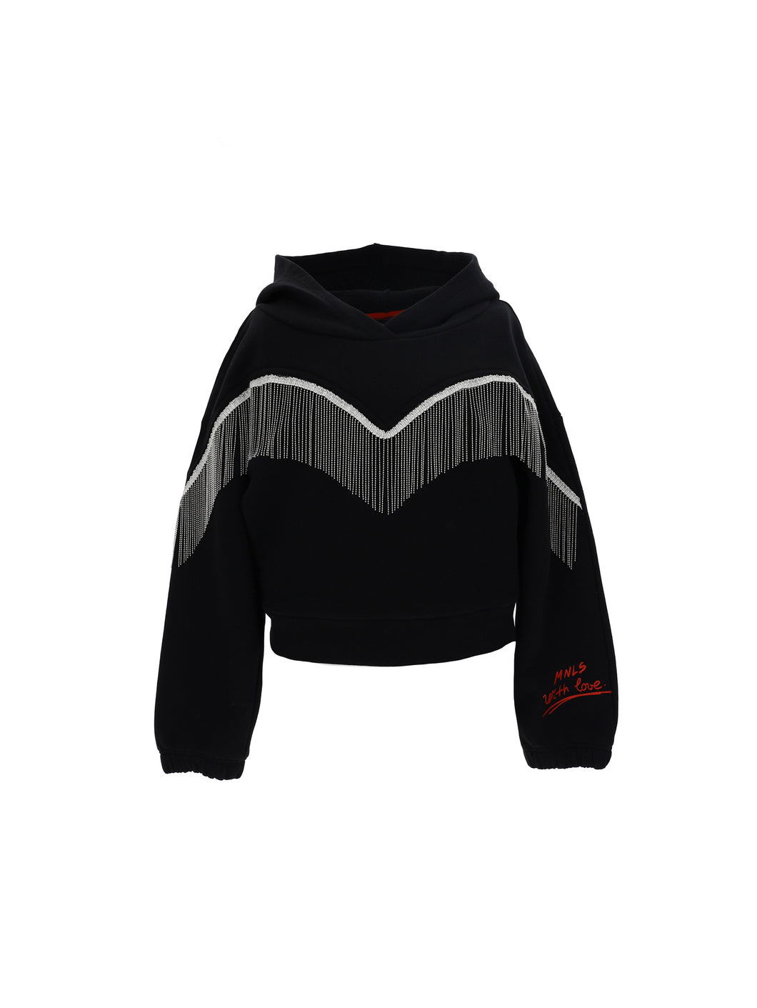 MNLS fringed sweatshirt