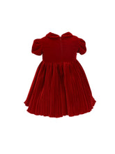 Load image into Gallery viewer, Pleated velvet dress
