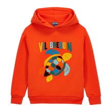 Load image into Gallery viewer, Boys Embroidered Sweatshirt Tortue
