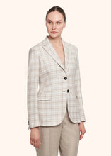 Load image into Gallery viewer, Kiton beige jacket for woman, in cashmere 2
