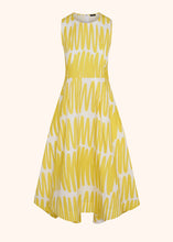 Load image into Gallery viewer, Kiton yellow dress for woman, in cotton 1
