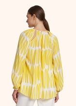 Load image into Gallery viewer, Kiton yellow shirt for woman, in silk 3

