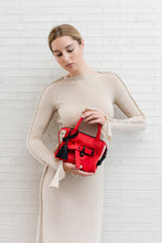 Load image into Gallery viewer, RED NYLON TREASURE BAG
