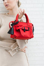 Load image into Gallery viewer, RED NYLON TREASURE BAG
