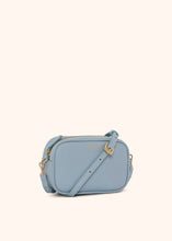 Load image into Gallery viewer, Kiton sky blue bag for woman, in calfskin 3
