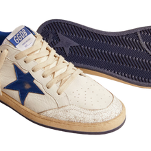 Load image into Gallery viewer, Golden Goose Ball Star Nappa White and Spur Blue for Women GWF00117.F002198.10327
