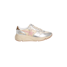 Load image into Gallery viewer, Golden Goose Running Sole Nylon and Laminated Upper Beige Silver Cream Antique Women GWF00215.F003242.81788
