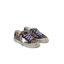 Load image into Gallery viewer, Golden Goose May Suede Upper Leather Leopard Kids
