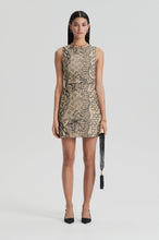 Load image into Gallery viewer, FLORAL WEAVE MINI DRESS
