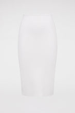 Load image into Gallery viewer, Crepe Knit Pencil Skirt White WHITE - Scanlan Theodore US
