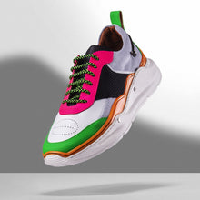 Load image into Gallery viewer, Kanovitch Run Green/Pink Fluo Unisex Kanovitch-003-Green
