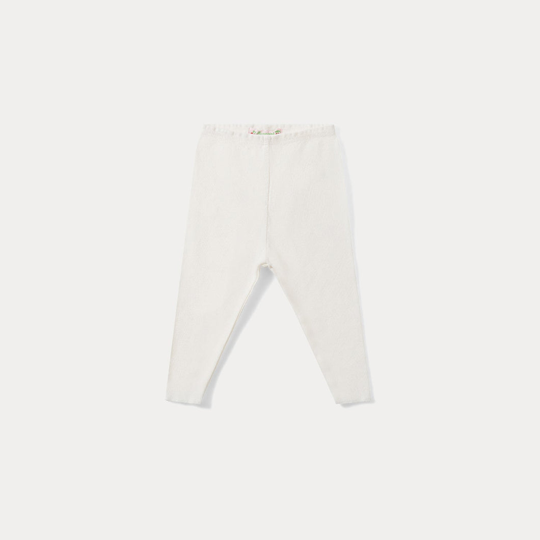 babies legging white