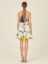 Load image into Gallery viewer, Loriana Skirt Navy Citrine
