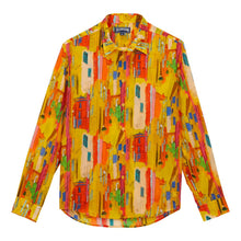 Load image into Gallery viewer, Cotton Voile Lightweight Shirt Sunny Streets
