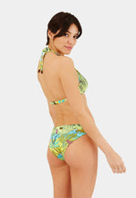 Load image into Gallery viewer, Halter Bikini Top Jungle Rousseau

