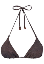 Load image into Gallery viewer, Triangle Bikini Top Changeant Shiny
