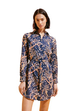 Load image into Gallery viewer, Cotton Voile Shirt Dress Sweet Blossom
