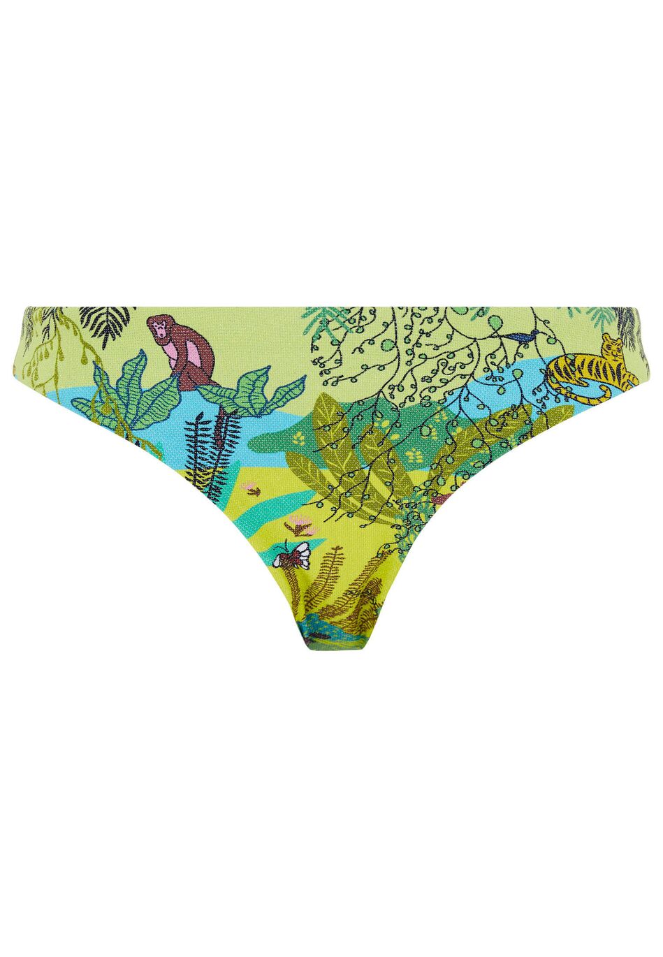 Bikini Bottom Midi Brief Bikini Jungle Rousseau