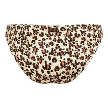 Load image into Gallery viewer, Bikini Bottom Midi Brief Turtles Leopard
