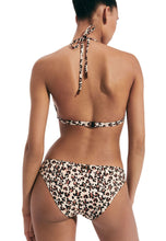 Load image into Gallery viewer, Bikini Bottom Midi Brief Turtles Leopard
