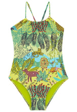 Load image into Gallery viewer, One-piece Swimsuit Jungle Rousseau
