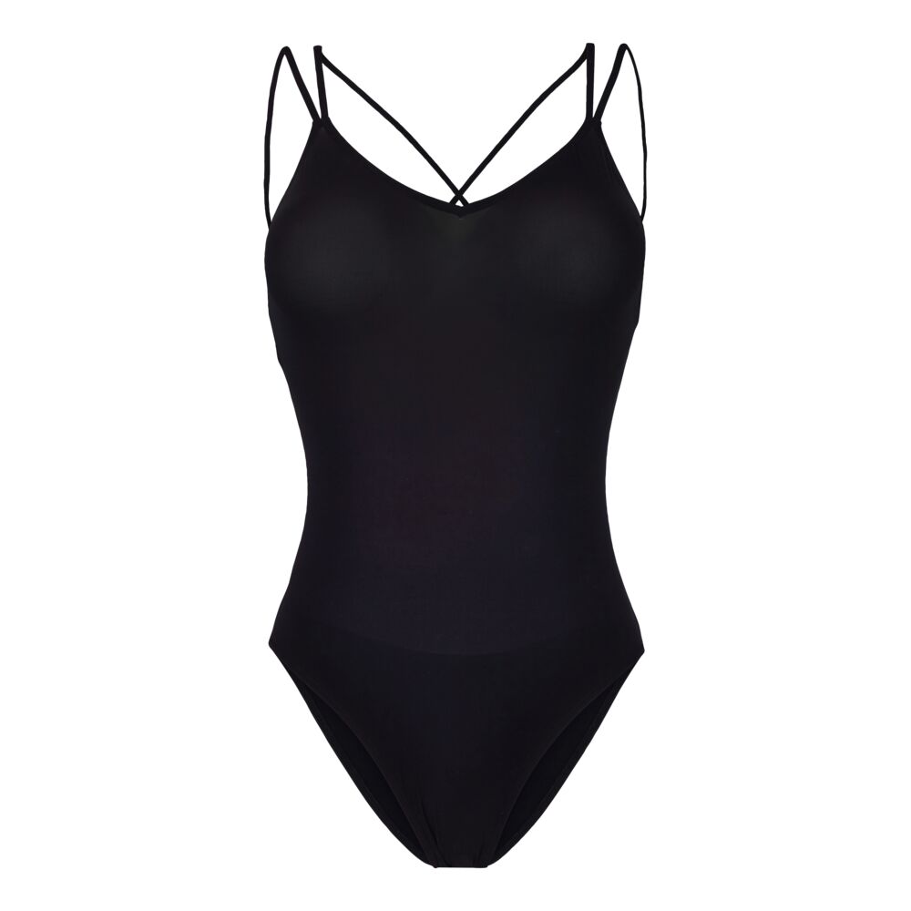 One-Piece Swimsuit Second Skin effect
