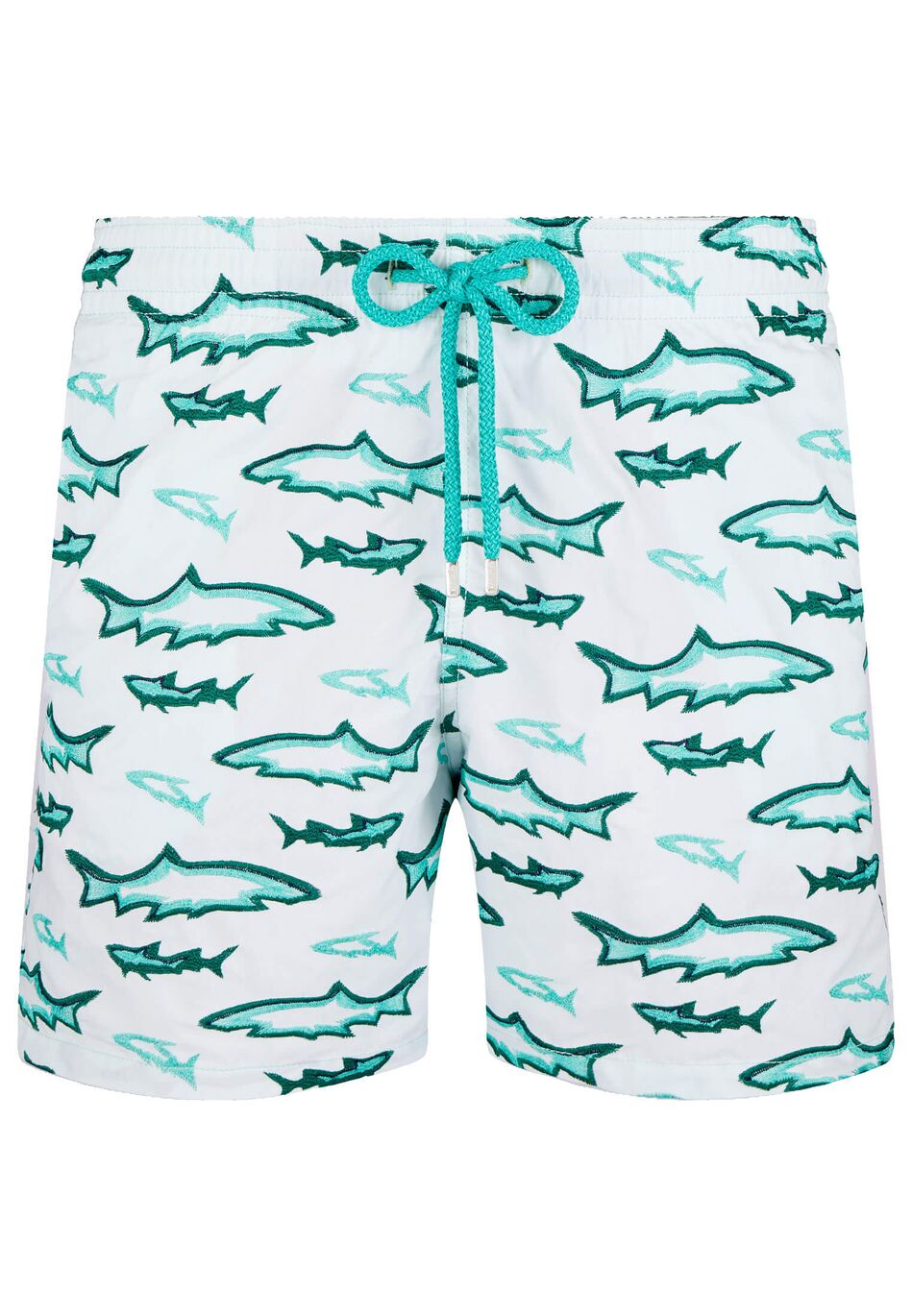 Embroidered Swim Shorts Requins 3D - Limited Edition