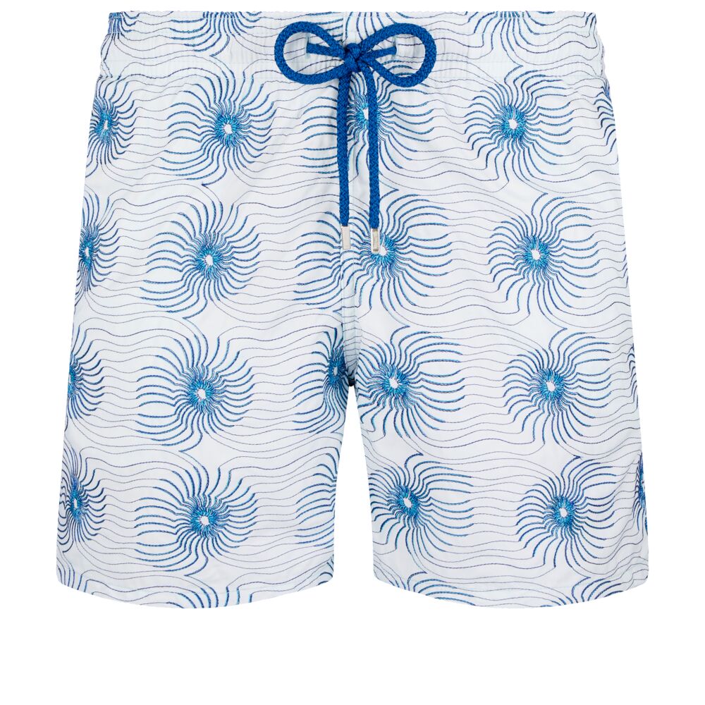 Embroidered Swim Shorts Hypno Shell - Limited Edition