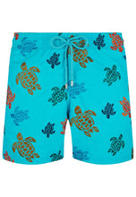 Load image into Gallery viewer, Embroidered Swim Shorts Ronde Des Tortues - Limited Edition
