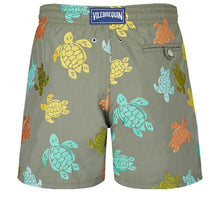 Load image into Gallery viewer, Swim Shorts Embroidered Ronde Tortues Multicolores - Limited Edition
