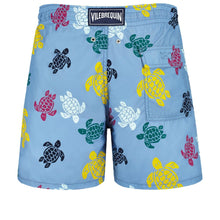 Load image into Gallery viewer, Swim Shorts Ronde des Tortues Multicolores
