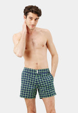 Load image into Gallery viewer, Flat Belt Stretch Swim Shorts Fish Foot
