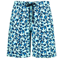 Load image into Gallery viewer, Long Swim Shorts Turtles Leopard
