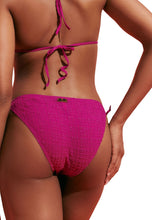 Load image into Gallery viewer, Bikini Bottom Mini Brief to be tied Plumetis
