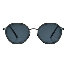 Load image into Gallery viewer, White Tulipwood Wood and Black Sunglasses - VBQ x Shelter
