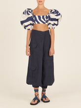 Load image into Gallery viewer, Brandon Pant Navy Linen
