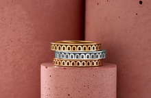 Load image into Gallery viewer, L&#39;Arc de DAVIDOR Ring PM, 18k Rose Gold with Satin Finish - DAVIDOR
